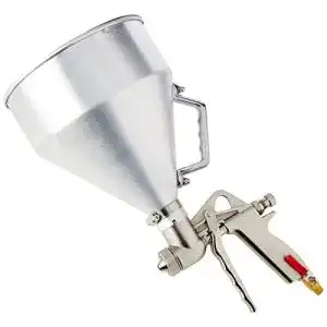 Trichterpistole Mecafer 120133 Spritzpistole für Wandputz