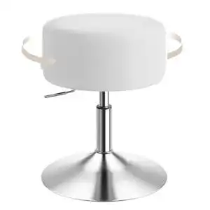 Hocker WOLTU BH14ws-1 Design mit Griff, stufenlose, verchromt