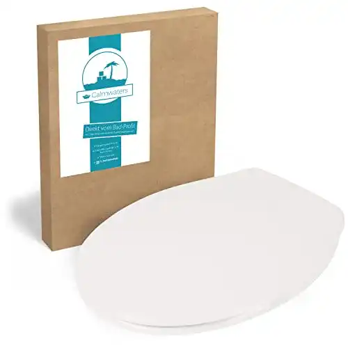 Calmwaters-WC-Sitz Calmwaters ® Antibakterieller WC-Sitz Weiß