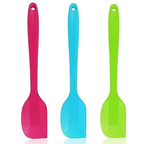 Teigschaber Umi Amazon Brand, Set, Silikon Spatel, 3-teilig