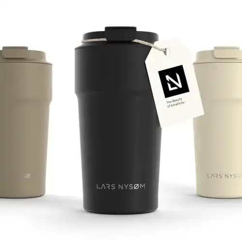 Thermobecher 500 ml LARS NYSØM BPA-freier Travel Mug 0.5 L