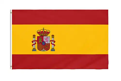 Spanien-Flagge Star Cluster 90 x 150 cm Spanien Flagge