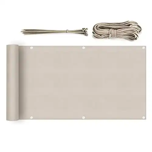 Balkon-Sichtschutz Sekey Balkon Sichtschutz HDPE, 0.75×3m