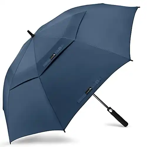 Golfschirm ZOMAKE Golf Regenschirm, Premium Qualität, 157cm Groß, Sturmsicher, Automatik