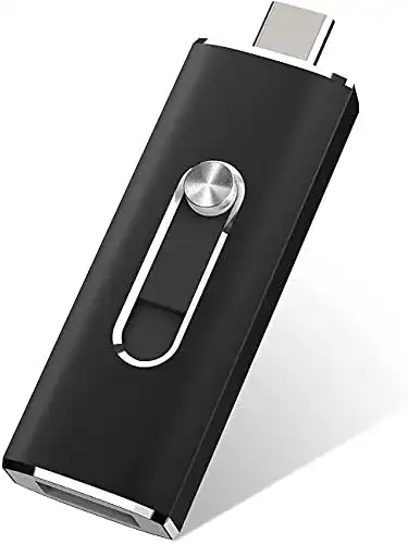USB-C-Stick (128GB) Vansuny USB C Stick 128GB Metall, Dual