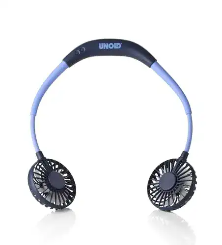Nackenventilator Unold 86698 Breezy Blue mit Nackenbügel
