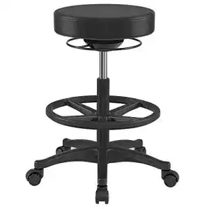 Rollhocker SONGMICS Bürohocker, ergonomischer Arbeitshocker