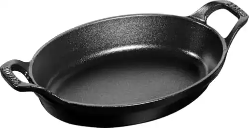 Auflaufform STAUB 40509-341-0 stapelbar, oval 28 cm, 1,6 L