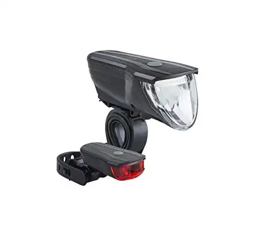 Fahrradlampe Büchel Vancouver Pro LED Akkuleuchtenset, 70 Lux