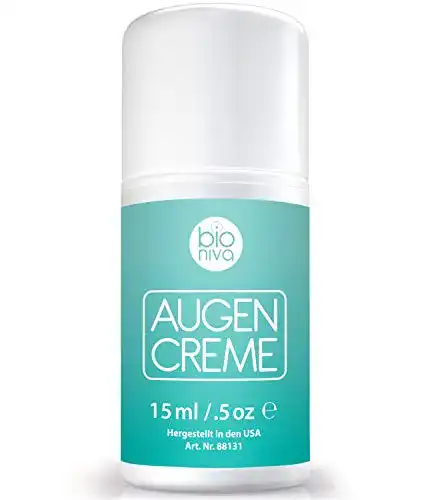 Augencreme Männer bioniva BIO Augenpflege, Anti-Aging Augencreme Gel