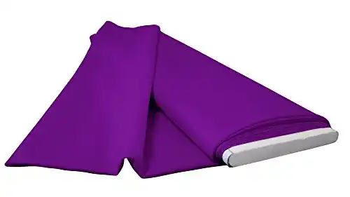 Popeline-Stoff LA Linen Polyester-, flach gefaltet. 10 Yard Bolt