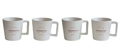 Starbucks-Tassen STARBUCKS Espresso Tasse Royal White 1971 Est