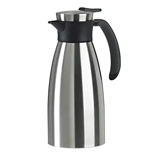 Thermoskanne Emsa 508932 Isolierkanne, 1 Liter, Soft Grip