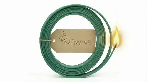 Zündschnur profipyro.de Rolle 5m Grüne Visco ~2,5mm