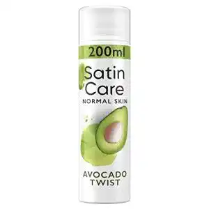 Rasiergel Damen Gillette Satin Care Intimpflege (200 ml), Avocado