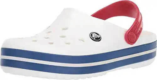 Die beste Crocs Crocs Unisex Crocband Clogs, White Blue Jean, 41/42 EU 2026 Test Bestseller Crocs Crocs Unisex Crocband Clogs, White Blue Jean, 41/42 EU