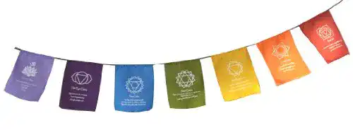 Gebetsfahne Bunting, Flags & Batiks Rainbow Multi Colour