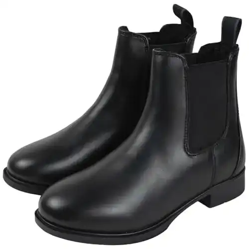 Reitstiefeletten HKM by Reiterladen24 – Winter Jodhpur Teddyfutter