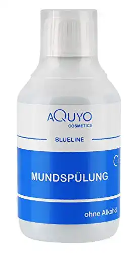 Mundspülung Zahnfleischentzündung AQUYO Cosmetics Blueline