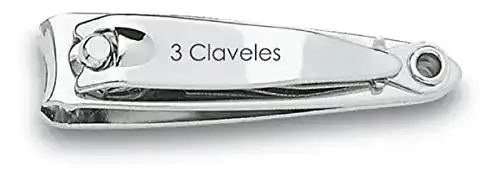 Nagelknipser 3 CLAVELES 3 Claveles 12414 mit Feile, verchromt