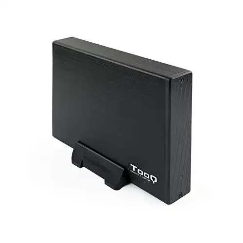 Die beste Festplattengehäuse (3,5 Zoll) TooQ TQE-3527B, Aluminium, LED 2026 Test Bestseller Festplattengehäuse (3,5 Zoll) TooQ TQE-3527B, Aluminium, LED