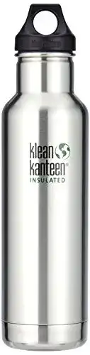 Outdoor-Thermoskanne Klean Kanteen Edelstahlflasche mit Loop
