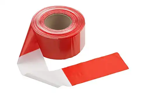 Absperrband rot-weiß Connex Absperrband 100 m x 80 mm
