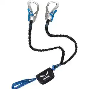 Klettersteigbremse Salewa SET VIA FERRATA ERGO CORE, silver