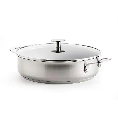 KitchenAid-Pfanne KitchenAid, Edelstahlpfanne mit 2 Seitengriffen