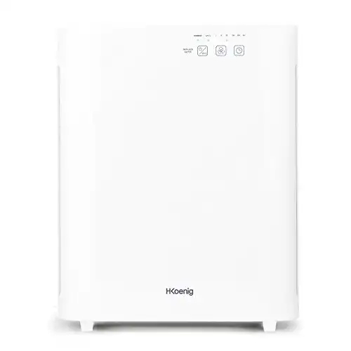 Ionisator HEPA-Filter H.Koenig AIR800 Luftreiniger PureAir plus