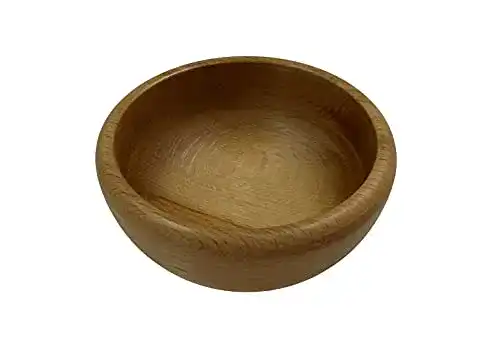 Holzschale EFO Schale Holz, Rustikale Holzschüssel Größe 12 cm