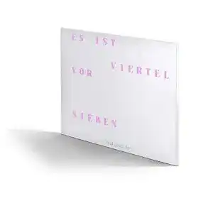 Wortuhr build-yours original riesen WordClock Jupiter 40x50cm