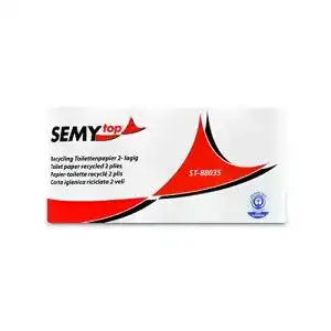 Recycling-Toilettenpapier SemyTop, 2 lagig, 7er Pack