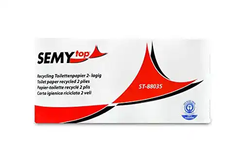 Recycling-Toilettenpapier SemyTop, 2 lagig, 7er Pack