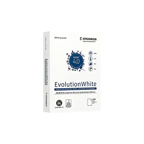 Recyclingpapier Steinbeis EvolutionWhite DIN A4, 5 x 500 Blatt