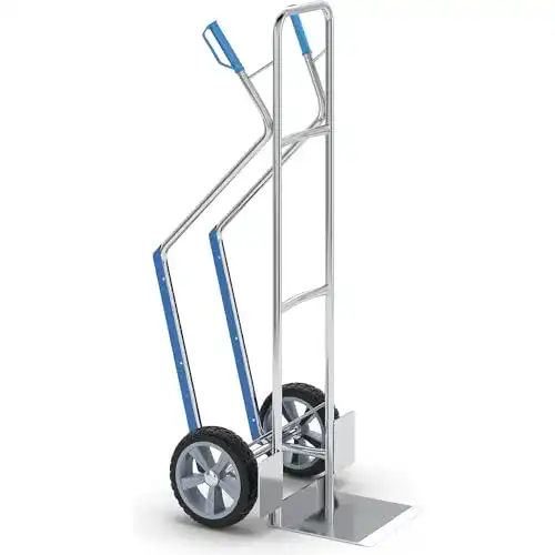 Alu-Sackkarre Certeo Aluminium-Sackkarre EASY mit Gleitkufen