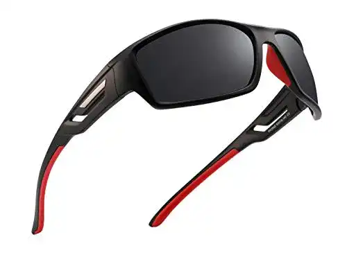 Ski-Sonnenbrille PUKCLAR Herren Sportbrille Polarisiert