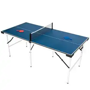 Indoor-Tischtennisplatte Top-A HLC 5FT Tischtennisplatte klappbar Professionelle Tischtennistisch Tischtennis Platte mit Netz Portable