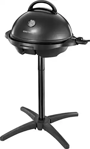 Elektro-Tischgrill mit Deckel modern
