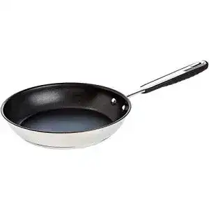 Bratpfanne (20 cm) Amazon Basics Edelstahl-Bratpfanne