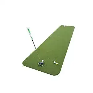 Putting-Matte Private Greens Puttmatte | hochwertiger Kunstrasen aus Polyamid | für Indoor und Outdoor