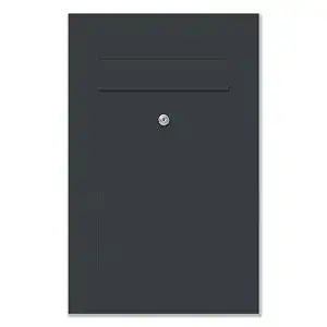 Unterputz-Briefkasten z-e-d Briefkasten Edelstahl RAL 7016 b2