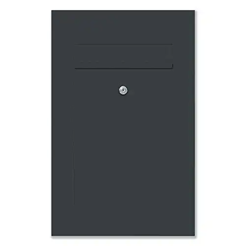 Unterputz-Briefkasten z-e-d Briefkasten Edelstahl RAL 7016 b2