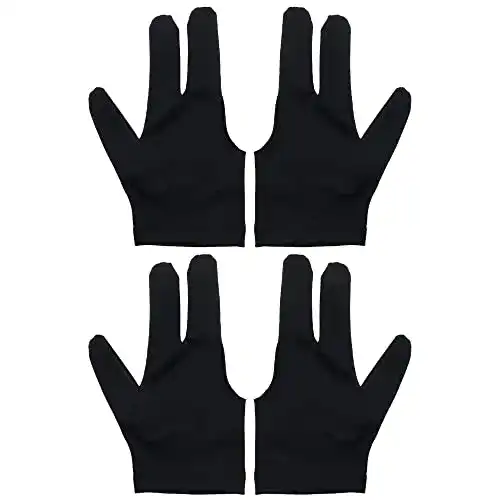 Billard-Handschuh HOTMNTY Billardhandschuhe，Billard
