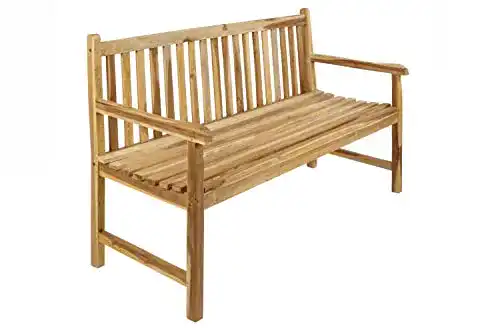 Garteneckbänke SAM 3 Sitzer Gartenbank Caracas, Teak-Holz