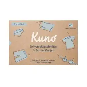 Umweltfreundliches Waschmittel Kuno Waschmittel Streifen