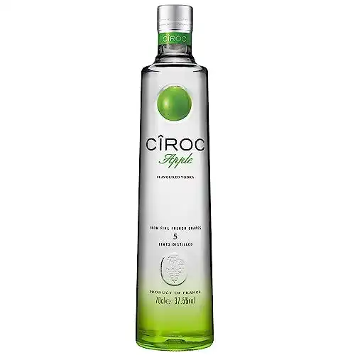 Cîroc-Vodka Cîroc Ciroc Apple Infused Vodka 37,5% 0,7l Flasche