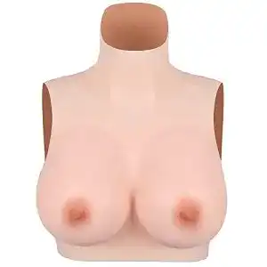 Brustprothese KUMIHO Silikon Brust, realistische Haut, E cup, No.1