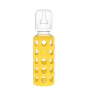 Lifefactory-Trinkflasche Lifefactory Baby, mit Sauger Größe 2