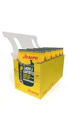 Josera-Hundefutter Josera Lachs & Kartoffel, (1 x 4.5 kg), 5x900g